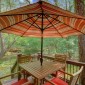 AlFrescoDiningfor4WithBabblingBrookAmbience