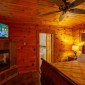 TerraceLevelKingSuitefeaturesLuxuryLinens,SMARTTV&GasLogFireplace